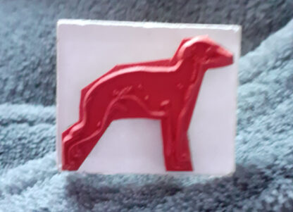 Rubber Stamp - Whippet Standing