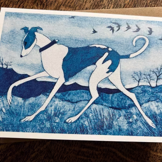 Prancing Whippet