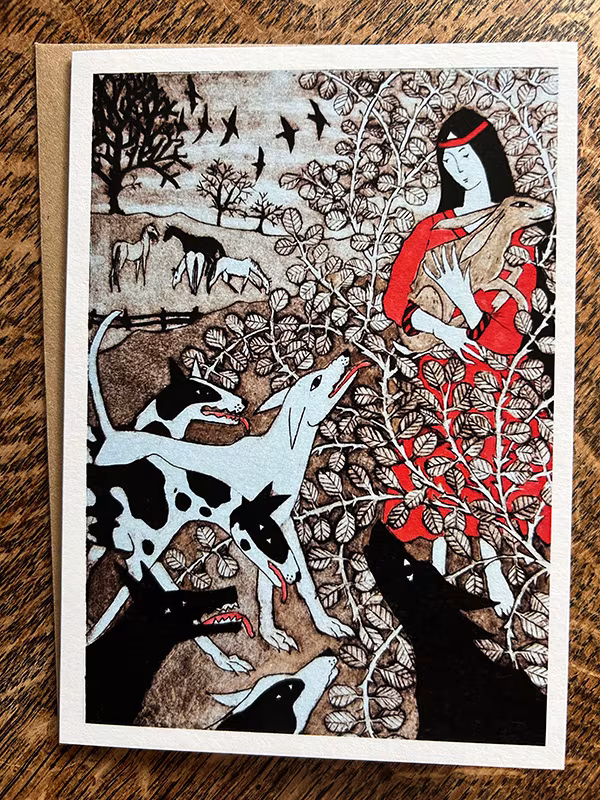 St Melangall And The Hare