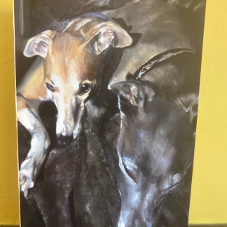 Anne Cakebread - Sleeping Whippets