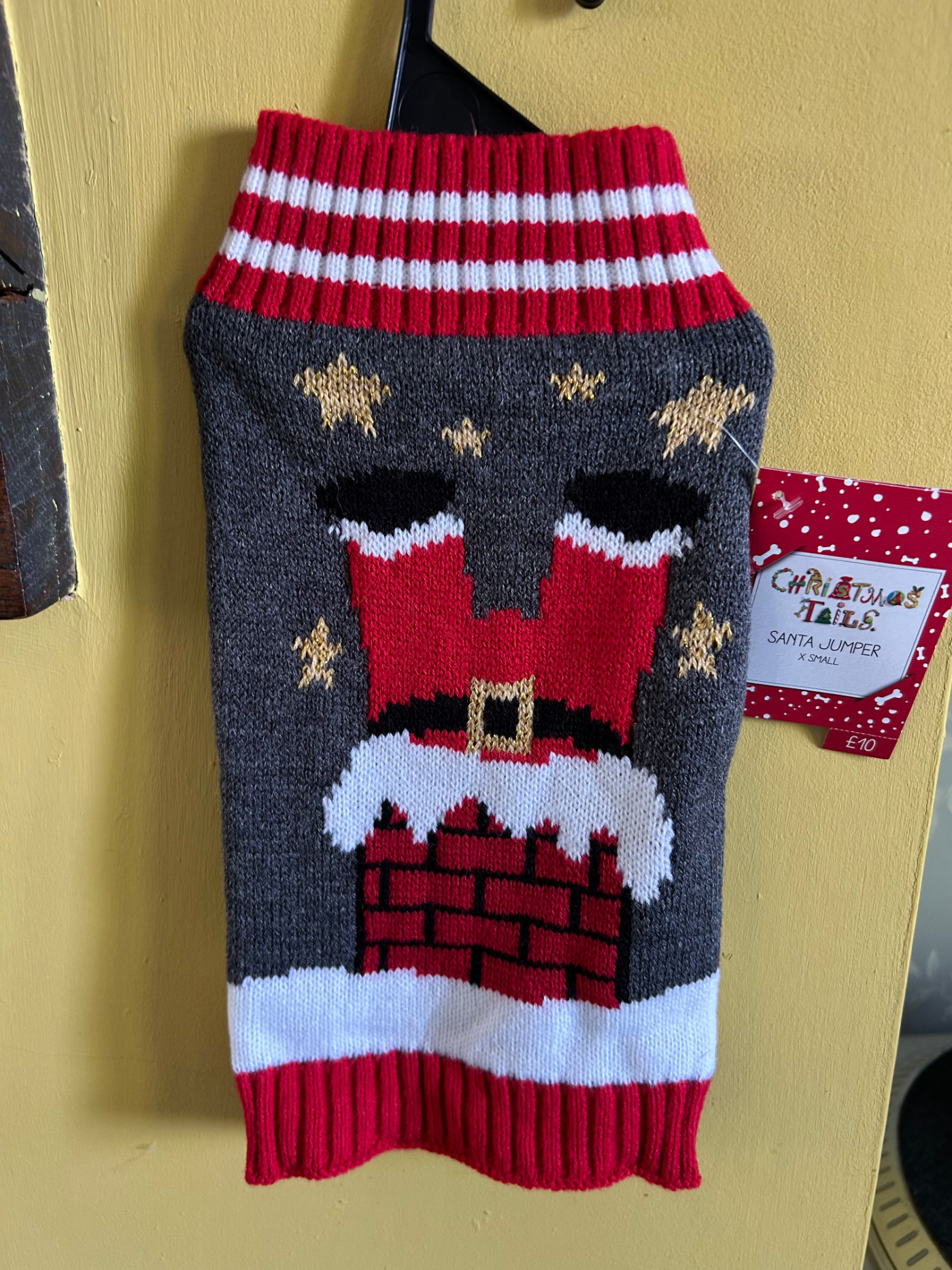 Santa In A Chimney Jumper